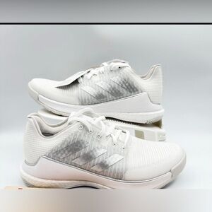 Adidas Crazyflight Volleyball Shoes Cloud White Silver IG3970 Women’s new